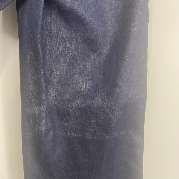 L’AGENCE Margot Coated Jean Navy Blue Size 29 - Picture 10 of 12